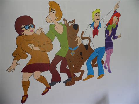 Scooby Doo Acrylic Mural Painting By Muralsedge On Deviantart