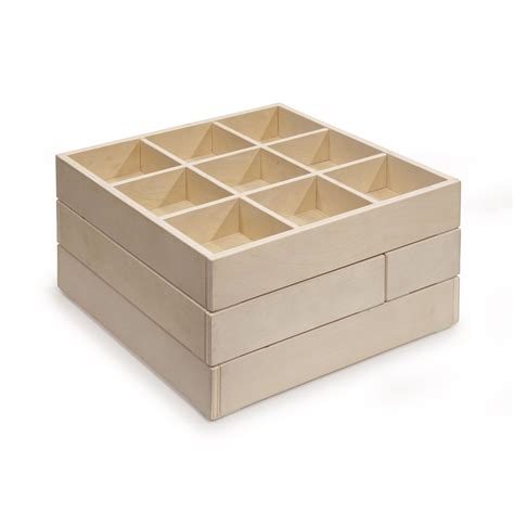 Guidecraft Loose Parts Stapelbare Sorteerbakken Set Van Baaslevert