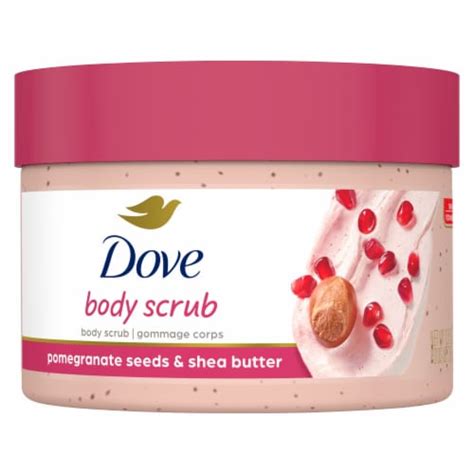 Dove Exfoliating Body Polish Pomegranate Shea Butter Scrub Oz