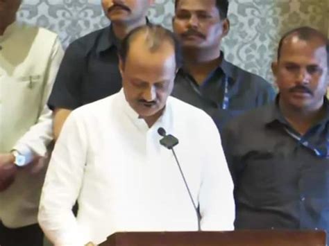 Ncps Ajit Pawar Sworn In As Maharashtra Deputy Cm Breaks Away 29 Mlas