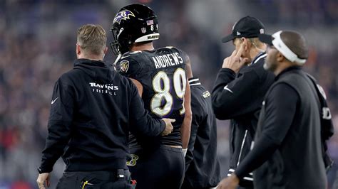 Ravens Mark Andrews Returns To Practice Following Initial Fears Of