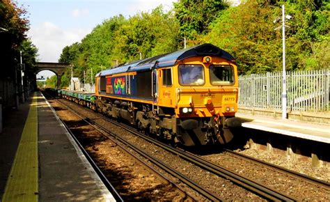 66773 Swanscombe GB Railfreight Class 66 No 66773 Prid Flickr