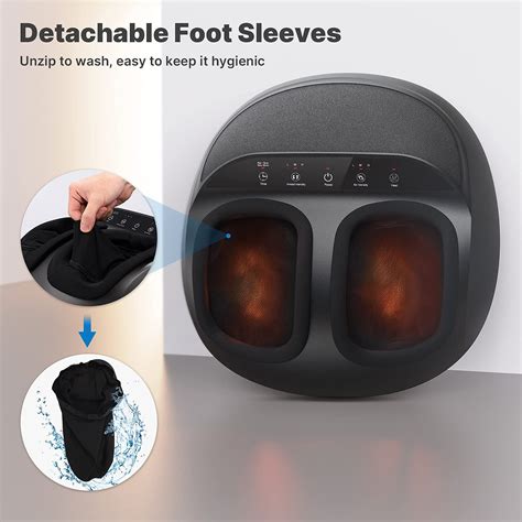 Renpho Shiatsu Foot Massager Machine With Heat Deep Kneading Therapy