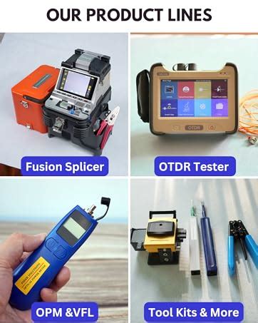 Amazon QIIRUN AI 9 Fusion Splicer With Fiber Optic Cleaning Tools