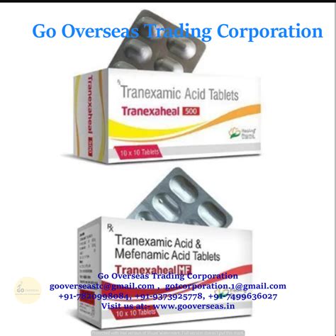 Tranexamic Acid Tablets 500 Mg At Rs 50strip In Nagpur Id