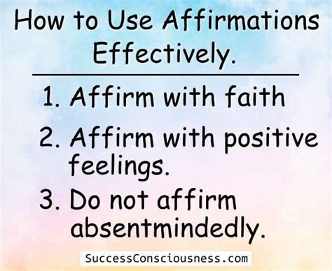 Affirmation Definition