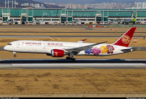 B R Juneyao Airlines Boeing Dreamliner Photo By Gordon Li Id