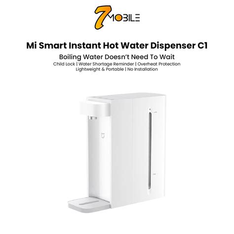 Xiaomi Mijia Smart Instant Hot Water Dispenser C1 Instant Heating In 3 Seconds 3 Water