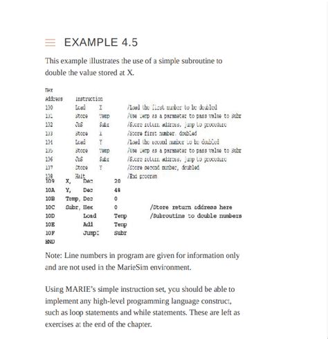 Solved Download the MARIE simulator from | Chegg.com