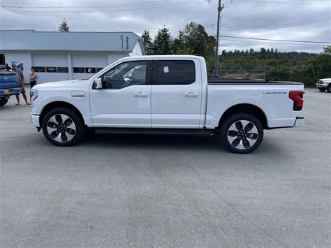 Canada 2022 F150 Lightning Platinum Star White Ford Lightning Forum