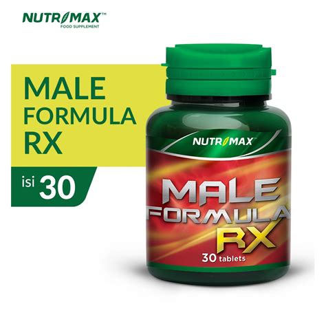 Jual Nutrimax Male Formula Rx Tablet Untuk Penambah Stamina