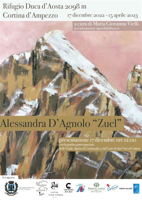 Cortina D Ampezzo Alessandra D Agnolo Zuel Mostra D Arte