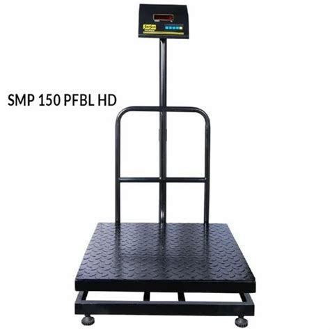 Mild Steel Smp Pfbl Hd Sansun Digital Platform Weighing Machine