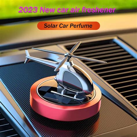 Ambientador Solar Para Coche H Fragancia De Helic Ptero Suministros De