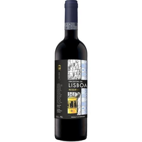 Vinho Tinto De Lisboa Reserva Garrafa Cl Encostas De Lisboa