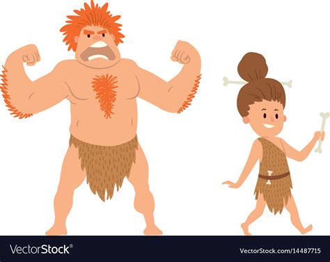 Neolithic Person Cartoon