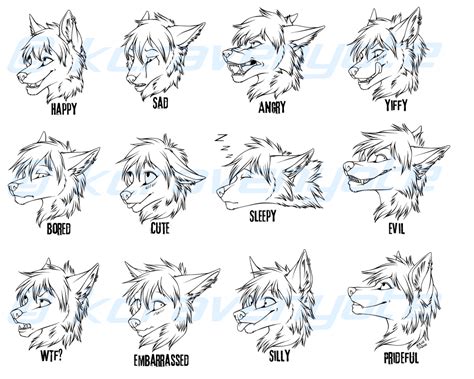 Conner Expression Sheet Inks By Kcravenyote Expression Sheet