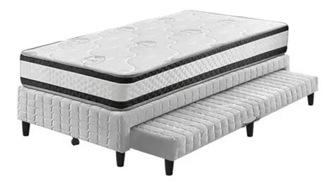 Sommier Cama Marinera Con Colchón Densidad 33 130kg Meses sin intereses