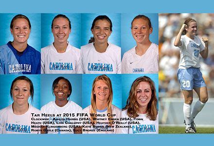 Nine Former And Current Tar Heels Head To Womens World Cup World Cup