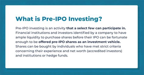 How To Invest In Pre Ipos How They Work Equitynet