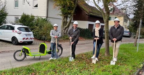 Baubeginn F R Den Ersten Bauabschnitt Der Bodensee Fahrradstra E In Lindau