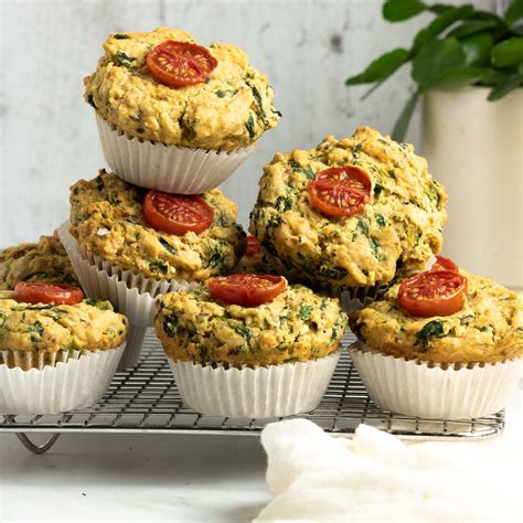 Easy Savory Vegan Spinach Muffins The Vegan Larder