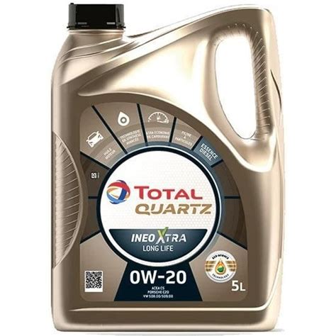 HuileMoteur Total Total Quartz Ineo X LL 0W20 5 L Cdiscount Auto