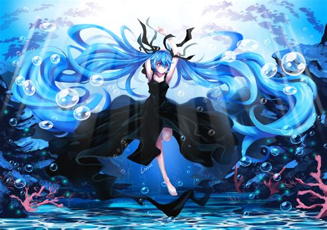 Hatsune Miku Deep Sea Girl Wallpaper