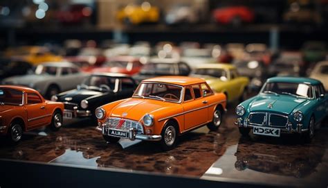 Premium AI Image | places has many different miniature cars which he ...