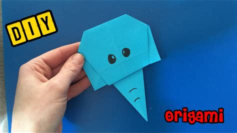 Diy Origami Olifant Vouwen Met Papier Makkelijk Goedkoop