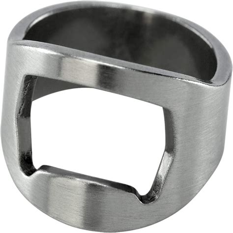 Stainless Steel Bottle Opener Ring