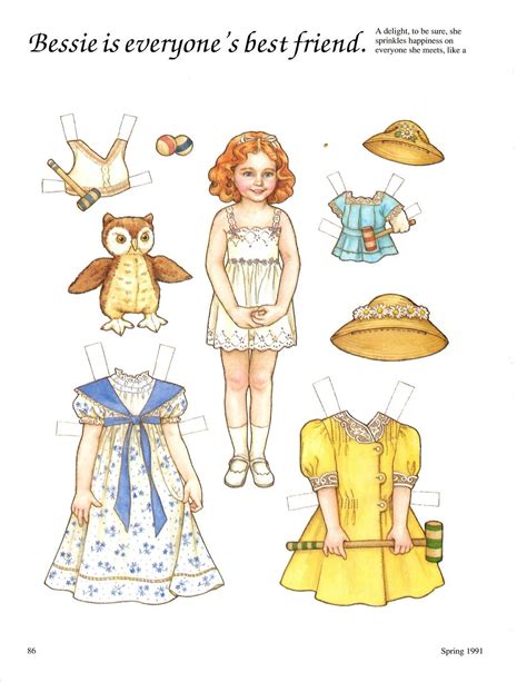 Miss Missy Paper Dolls Muñecas De Papel Antiguas Paper Doll Muñecas