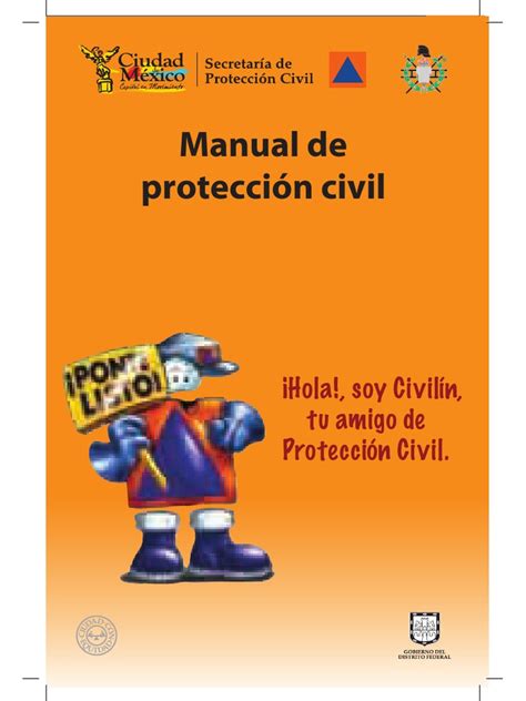 Manual De Proteccion Civil Pdf Defensa Civil Temblores