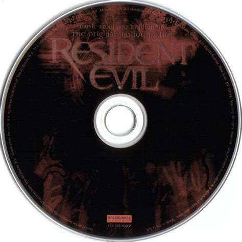 Cd Resident Evil Music From And Inspired By The Original Motion