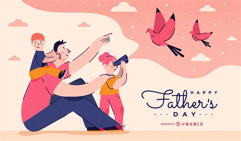 Desenho De Feliz Dia Dos Pais - 7