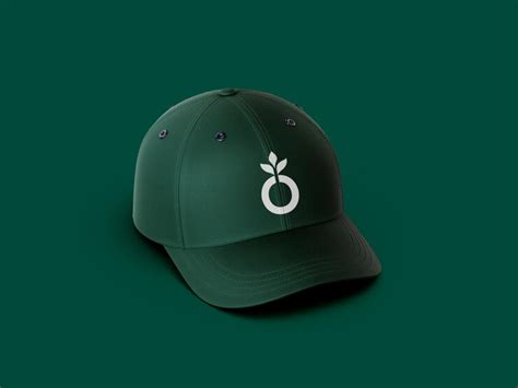 Premium PSD | Sports cap logo mockup