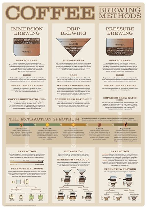 Brewing Methods Poster — Coffeegen