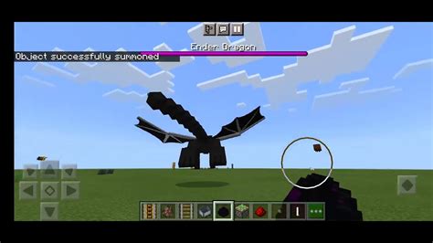 How To Spawn Ender Dragon Youtube