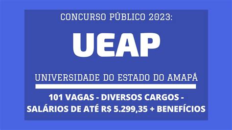 Concurso Aberto Da Ueap S O Vagas Cargos De N Veis M Dio