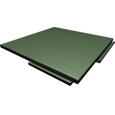 Sterling Playground Rubber Tiles Green 2x2 Ft X 225 Inch