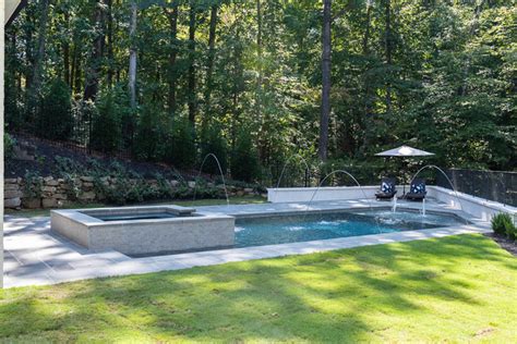 Tuxedo Park Buckhead Atlanta Georgia Classique Chic Piscine