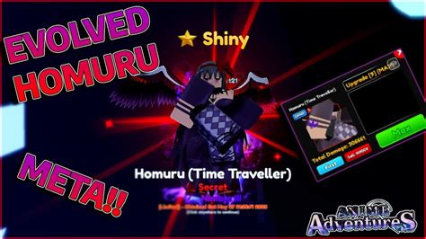 Showcasing High Level Evolved Shiny Homuru Time Travel Upd