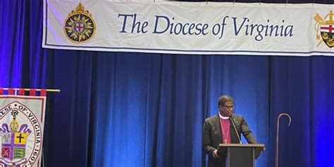 Bishop Sutton addresses the 228th Convention of the Episcopal Diocese of Virginia - Maryland ...