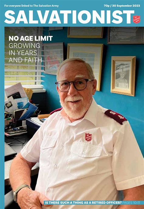 Salvationist 30 September 2023 By The Salvation Army Uk And Ireland Issuu