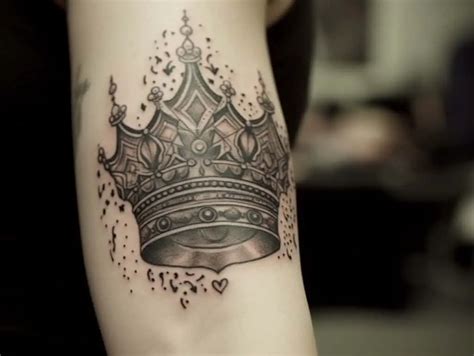 3 Point Crown Tattoo Meaning & Symbolism (Perseverance)