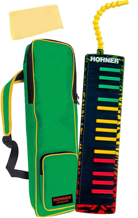 Hohner Key Airboard With Blowflow Mouthpiece Rasta Print Reverb