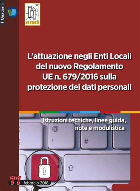 Attuazione Negli Enti Locali Del Nuovo Regolamento Privacy Certifico Srl