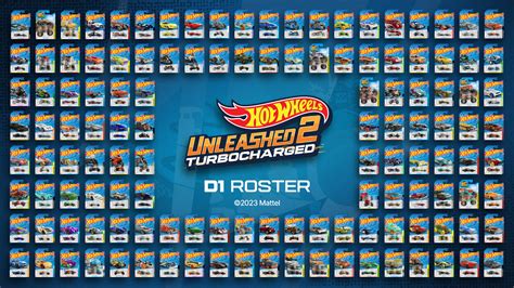 Hot Wheels Unleashed™ 2 – Turbocharged Roster di D1 - Hot Wheels Unleashed 2