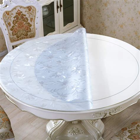 Lovepads 15mm Thick 42 Inch Flower Round Table Cover