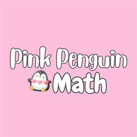 Pink Penguin Math Teachers Pay Teachers